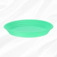 thumbnail image 3 of Uxcell Plastic Plant Saucer 7" Round Drip Tray Flower Pot Saucer, Green, 3 of 7