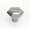 Nickel, variant on Alno A423 Nicole 1-1/4" Geometric Faceted Solid Brass Cabinet Knob / Drawer Knob - Brass