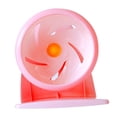 thumbnail image 4 of Rueda de Hámster Silenciosa Jinwen Juguete de Ejercicio para Mascotas Pequeñas Rosado, 4 of 8