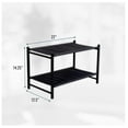 thumbnail image 3 of Drevy Aspen Shoe Rack, Freestanding Shoe Organizer, Home Storage Stand, 3 of 7
