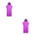 thumbnail image 4 of Poncho De Microfibra Toystoory Toallas De Baño Suaves y Absorbentes para el Cuerpo Surf Poncho Morado 1 púrpura 1 2Conjunto, 4 of 6