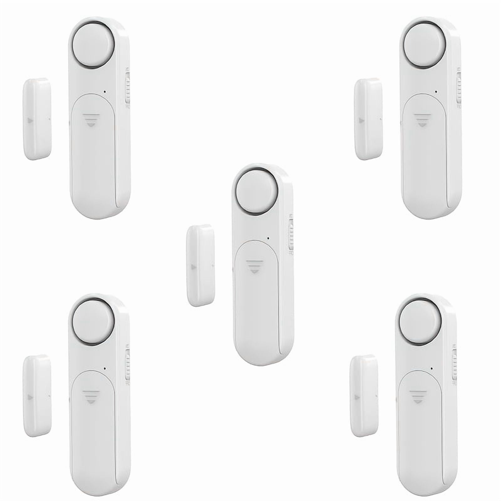 2-in-1 Door Alarm Sensor & Chime - 120dB Anti Theft Door Alarm, Window And Sliding Glass Door Alarms, 4 Modes, 2-Level Volume, Easy Installation, Alarms For Kids Safety, Pool & for home Security