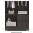 thumbnail image 3 of Ropero Closet 4 puertas y 2 cajones Color Tabaco Mobi, 3 of 6