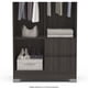 thumbnail image 3 of Ropero Closet 4 puertas y 2 cajones Color Tabaco Mobi, 3 of 6