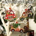 thumbnail image 3 of Ounissouiy Decoración navideña, colgante de Navidad, diseño bonito, adorno de pared exquisito, accesorio de bricolaje de larga duración, decoraciones Kits de decoración para fiestas P-Z03 Ounissouiy HA070071-03, 3 of 6