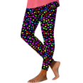 thumbnail image 3 of Feancey On Sale Clearance Valentines Day Women's Leggings Tummy Control Soft Stretchy Workout Running Pants Cute Love Heart Print High Waisted Yoga Tights Multicolor XL, 3 of 5