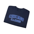 thumbnail image 3 of Chicago Illinois Sweatshirt Gifts Crew Neck Shirt Long Sleeve Unisex, 3 of 7