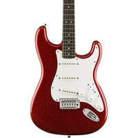 Squier Limited-Edition Bullet Telecaster Electric Guitar (Red Sparkle)