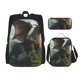 thumbnail image 1 of Fotbe Forest Stone-Colored Dragon Set Escolar 3 en 1 para Niños - Mochila Duradera con Lonchera Aislante y Estuche para Lápices - Mochila Escolar para Niños y Niñas, 1 of 7
