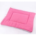 thumbnail image 4 of Rosa - Almohada universal para mascotas - Almohadilla para dormir cuadrada de vellón suave para perros y gatos - S: 45X32CM (1 pieza), 4 of 4