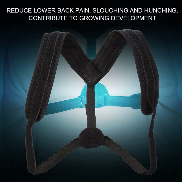 Back Brace Posture Corrector, Asixx Adjustable Support Brace Adjustable Posture Corrector Back Support Brace Band Belt Vest