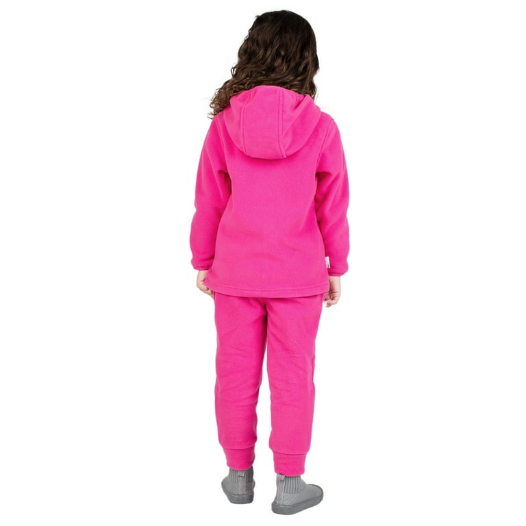 Jan Jul Toddler Girl Fleece Pant Hot Pink 5T Walmart