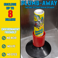 thumbnail image 5 of Plumb Away Drain Clog Remover & Pipe Cleaner, Lemon Scent Refill Canister, 8-Uses, Septic Safe, 6 oz 1ct,, 5 of 7