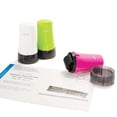 thumbnail image 3 of Identity Theft Prevention Security Stamp ADVANCED Roller Multi-Color 3 Pack with White, Green and Pink Roller (60246), 3 of 10