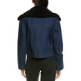 thumbnail image 2 of Apparis womens  Carine Denim Bomber, m, Blue, 2 of 3