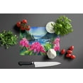 thumbnail image 4 of Washington Coast Rhododendrons in Watercolor Glass Cutting Board Large 12 in x 15 in, 4 of 5
