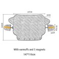 thumbnail image 4 of Car Windshield Snow Cover Winter Ice Protection, Multi-Purpose Sun Shade with Elastic Bands for All Vehicles, 4 of 4