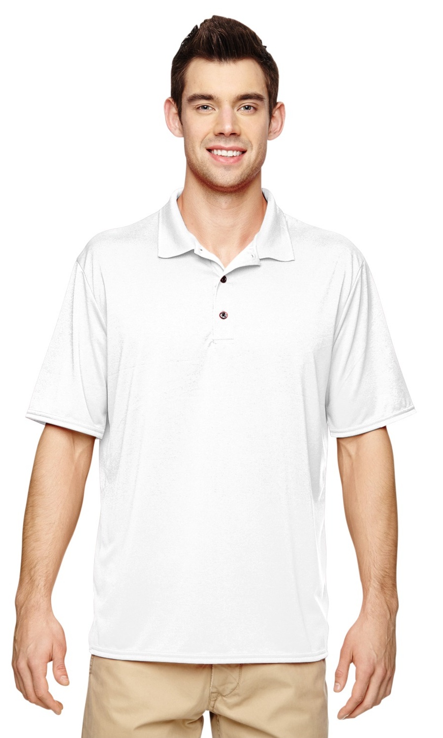 gildan white v neck