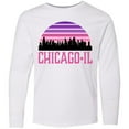 thumbnail image 3 of Inktastic Chicago Gifts Souvenirs for Kids Long Sleeve Youth T-Shirt, 3 of 5