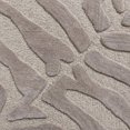 thumbnail image 2 of 8â€™ Round Taupe Zebra Pattern Area Rug, 2 of 5