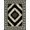 Black And Ivory, Pattern 2, variant on ODIKA 8'x10' Washable Area Rug Non-Slip Chair-Friendly Mat Cow Print Bold Contrasting Scattered Motif Decorative Pick Farm for Dining Room, Large Office, Lounge