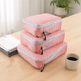 thumbnail image 1 of MTBLYS 3 cubos de embalaje de compresión manual para viajes|Bolsas organizadoras de equipaje impermeables que ahorran espacio para ropa|chaquetas y toallas|Paquete de compresión al vacío para maleta, 1 of 7