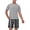 Gris Vert, variante sur Fashnice Pyjama pour Hommes Deux Pièces Tenue de Nuit 2 Pcs Ensemble de Pyjama Ample Pyjama Tenue d'Intérieur Gris Vert 2TG