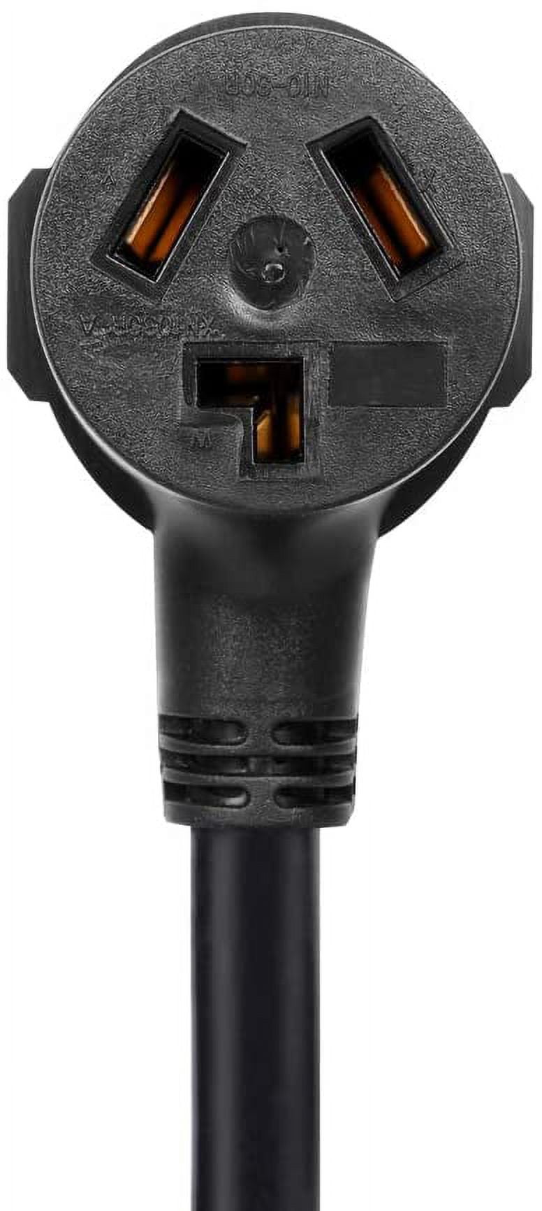 Adapter Outlet Electric Dryer Adapter, 30a 14-30p 4-prong to 10-30r 3-prong pigtail - 95410