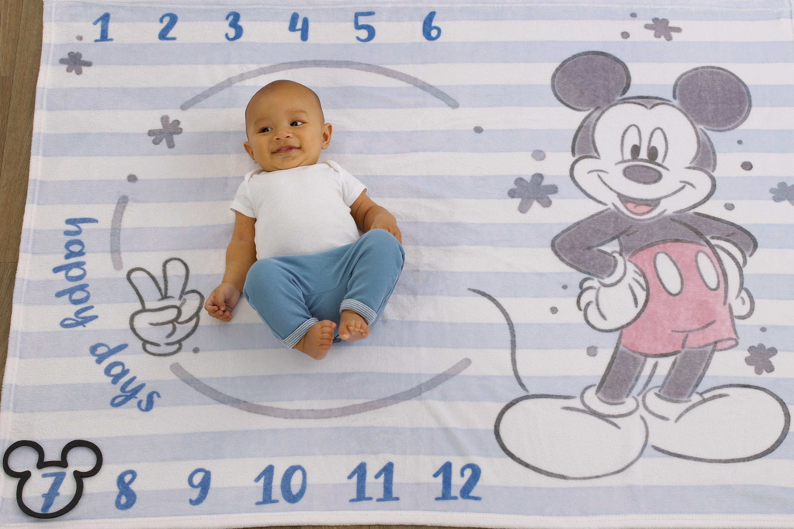 Mickey milestone blanket 2025