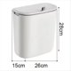 thumbnail image 5 of La Tapa para de Basura de Pared de 9 L Es Adecuada para Puertas de Armarios de Cocina. Cesto de Basura Colgante, 5 of 6