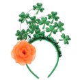 thumbnail image 1 of KAKOWELY Diadema de trébol, decoración de San Patricio, tocado festivo, tocado de San Patricio, 1 of 5