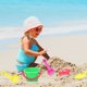 thumbnail image 4 of 8 sets Funny Beach Toy Child Sand Tool Draking Deltoon Beach Bucket Juueño, 4 of 5