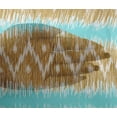 thumbnail image 4 of oneOone Viscose Chiffon Fabric Chevron Ikat Print Sewing Fabric BTY 42 Inch Wide, 4 of 4