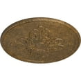 thumbnail image 3 of 40 5/8"OD x 1 3/4"P Milton Ceiling Medallion (Fits Canopies up to 7 7/8"), Hand-Painted Rubbed Bronze, 3 of 6
