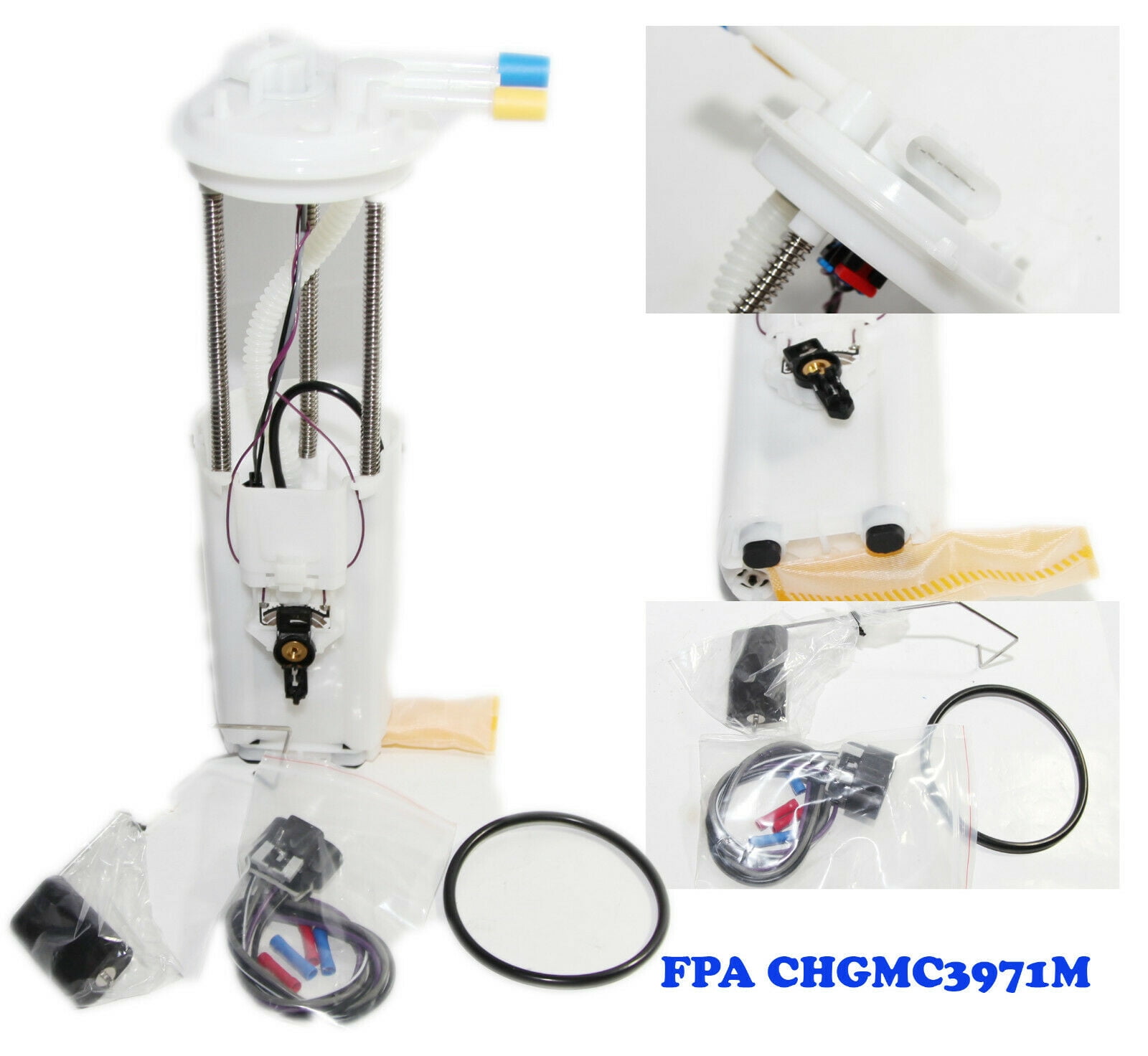 Custom Electric Intank Fuel Pump Module Assembly w/ Sensor Fit Chevy GMC E3971M 