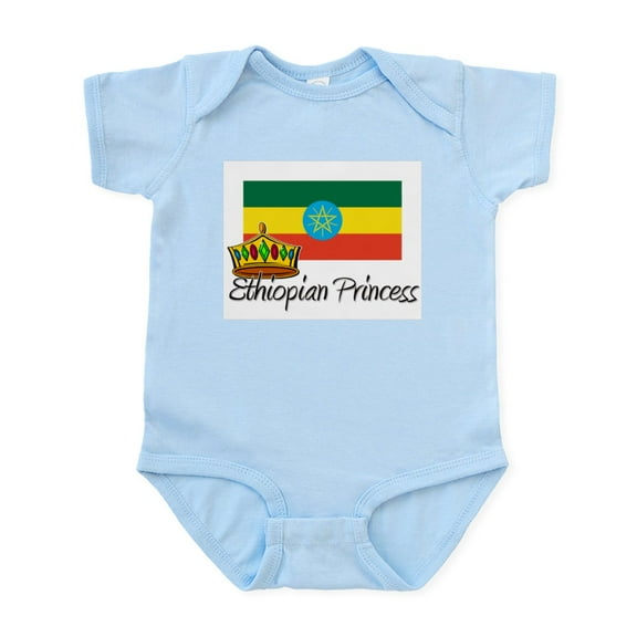 CafePress - Ethiopian Princess Infant Bodysuit - Baby Light Bodysuit, Size Newborn - 24 Months