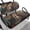 Bear American Flag Boho Flower, variant on Jeiento Camo Hunting Forest Golf Cart Seat Covers 2 Piece Golf Cart Seat Blanket Fits Club Car and More Golf Carts Breathable Non-Slip Keeps Seats Clean and Comfortable