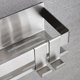 thumbnail image 3 of Estante de ducha de acero inoxidable yuxing SIN taladrar Plata 22 x 9 x 7,5 cm, 3 of 5