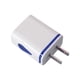 thumbnail image 1 of Cargador USB de doble puerto Wmkox8yii Adaptador de cargador de CA de viaje enchufe de EE. UU., 1 of 1