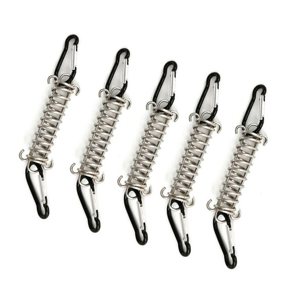 5lots Multipurpose Spring Clip Secure Tent Regulable Guyline Fastener