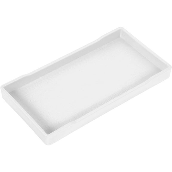 GOOHOCHY Bathroom Countertop Tray Vanity Storage Plate Toiletries Tray Makeup Organizer