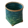 thumbnail image 2 of Cesta tejida redonda multiusos, transpirable, moderna, para guardar ropa sucia. L, 2 of 9