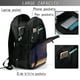 thumbnail image 4 of Balery Gold Black Glitter Mochila con carga USB para hombre y mujer - Mochila impermeable y antirrobo para portátil con puerto USB para viajes, trabajo, estudios y universidad, 4 of 7