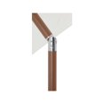 thumbnail image 6 of Meridian Furniture Fiji White Polyester Patio Umbrella with Base Set, 6 of 19