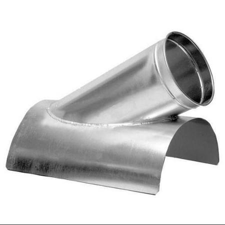 NORDFAB 6" x 6" In-Cut, Round Duct Fitting, 22 ga., 3223-0606-100000