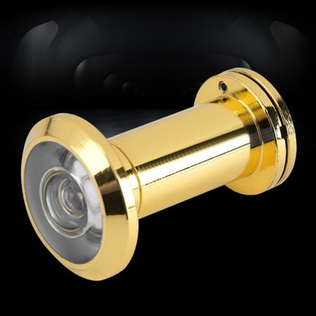 Qiilu 200 Degree Wide Viewing Angle Peephole Door Viewer With