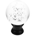 thumbnail image 3 of FESTFENDS Lamp Finial Knob Black Aluminum Alloy 1Pcs Simple Homeowners Decor, 3 of 8