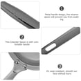 thumbnail image 4 of SHISUYAN Convenient Oil Container Stainless Steel Fried Food Colander Pasta Straining Spoon, 4 of 9