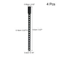 thumbnail image 2 of 4Pcs Plastic Body Post Mounts RC Car Shell Column 8cm Length for Cars 94102 94122 94103 94123 1/10 Scale RC Car Black, 2 of 5