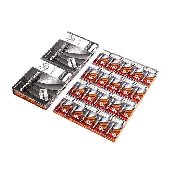 Cuchillas de afeitar Vogacara de acero inoxidable para hombres Tipo 2